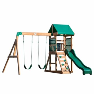 Buckley Hill Wooden Swing Set